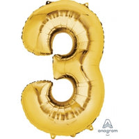 40" (Gold) Number Foil