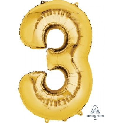 40" (Gold) Number Foil