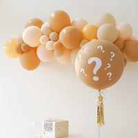 Peaches 'n Cream Balloon Garland