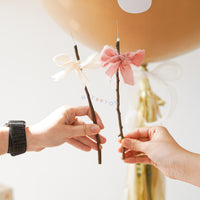 Peaches 'n Cream Balloon Garland