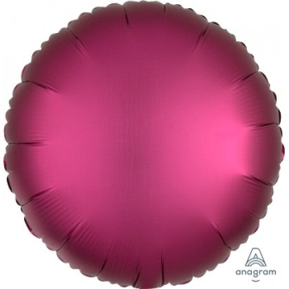 Satin Pomegranate Round Shape Foil Balloon