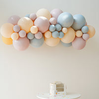 Peachy Pastels Balloon Garland